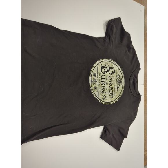 Harry Potter Small Black Borgin and Burke's Logo T-shirt Wizarding World - Picture 1 of 5